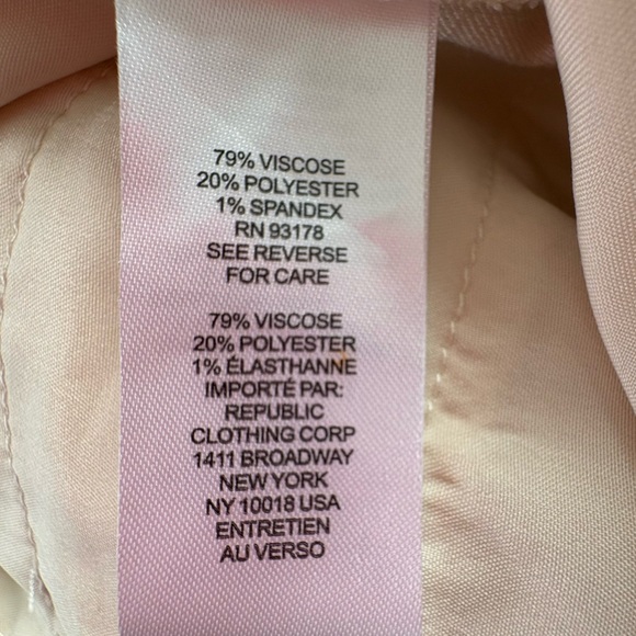 House of Harlow 1960 Ivory High-Waist Wide Leg Pleated Trousers Size 6 - Picture 7 of 8